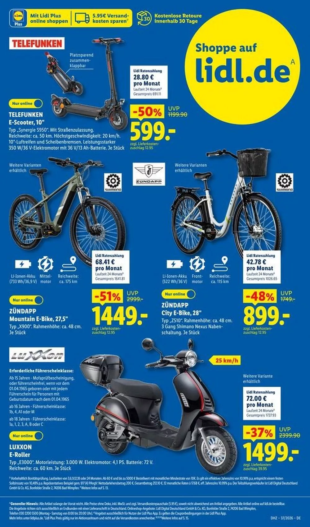 lidl prospekt kw 37 39 35710456