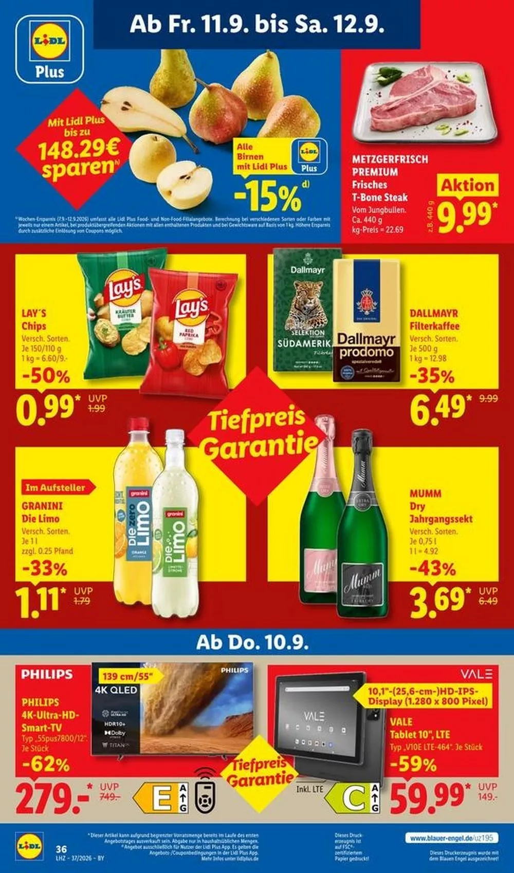 lidl prospekt kw 37 72 06722907