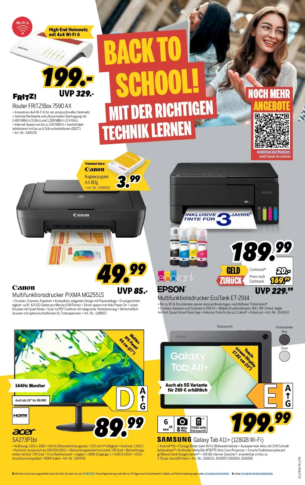 medimax prospekt august 28 september 3 3