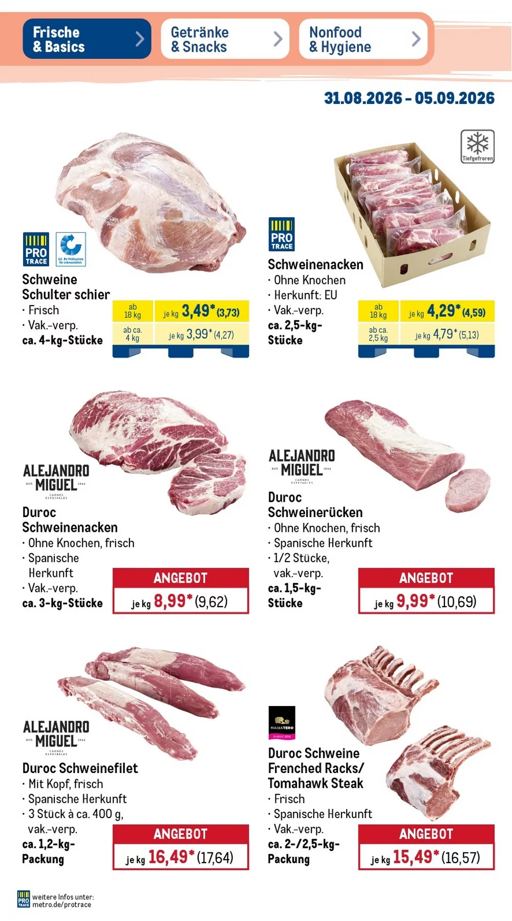 Metro Prospekt Food 31.08.2026 bis 05.09.2026 4 metro prospekt august 31 september 5 4