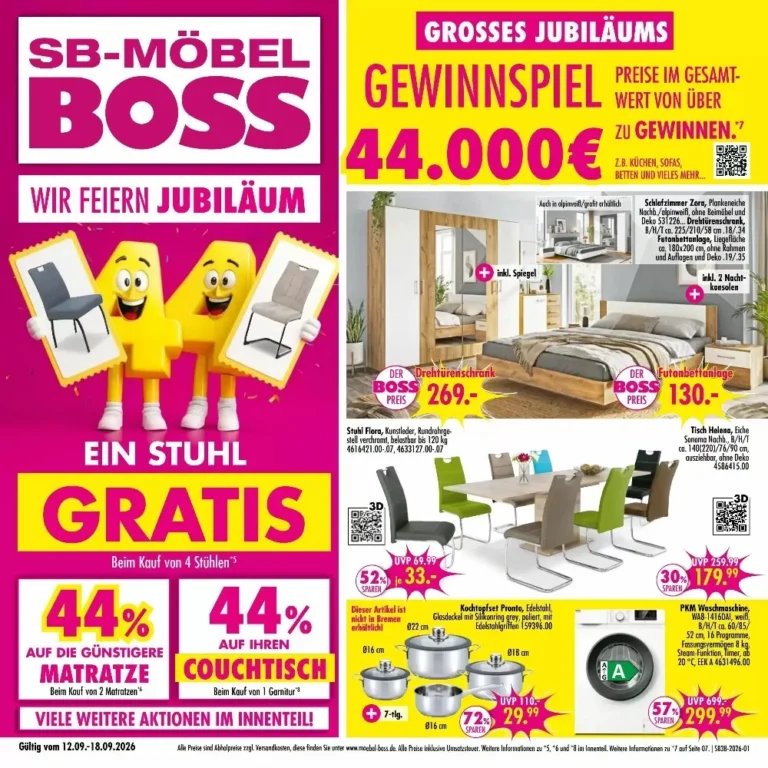 möbel boss prospekt kw-38