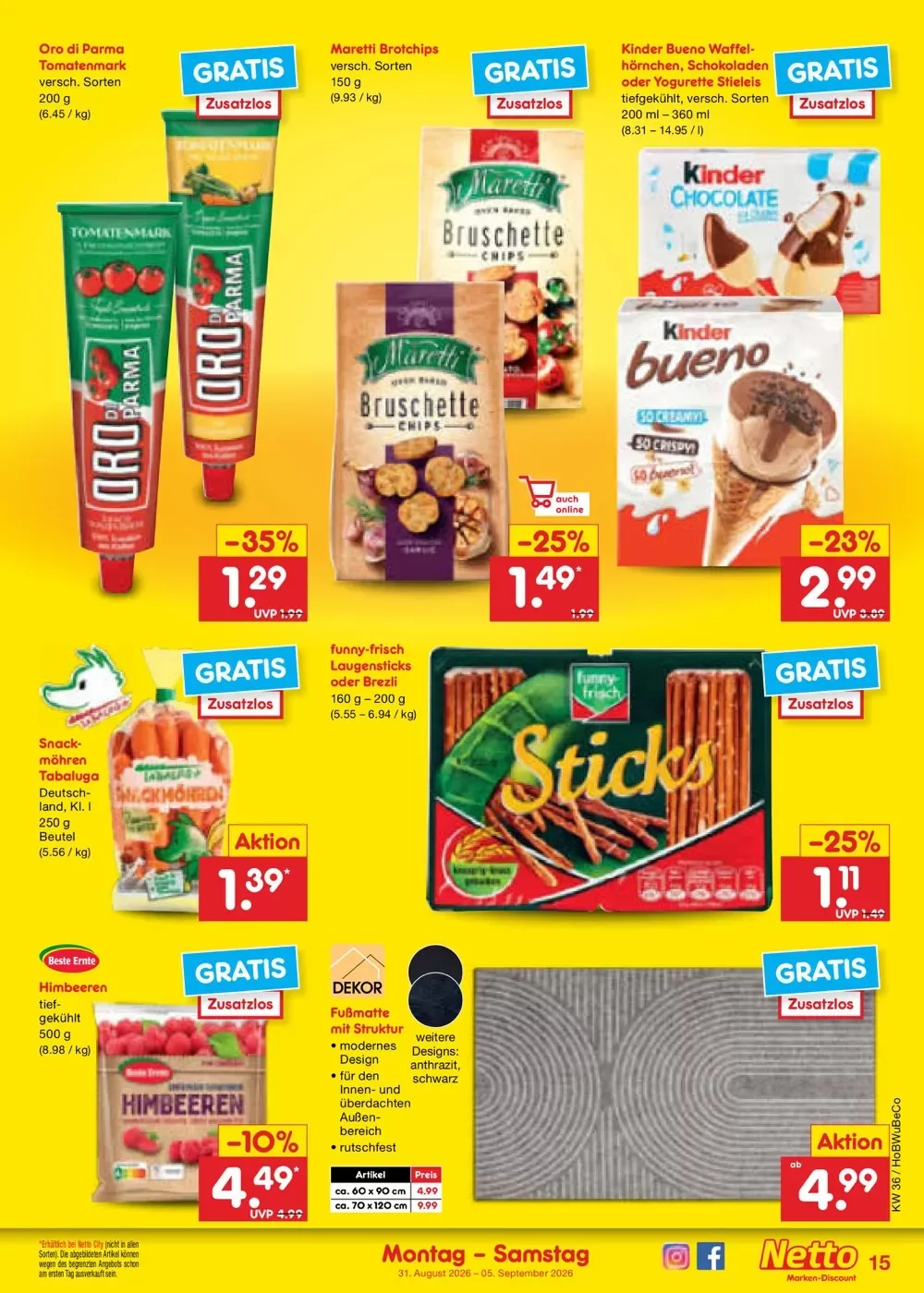 netto marken prospekt august 31 september 5 19