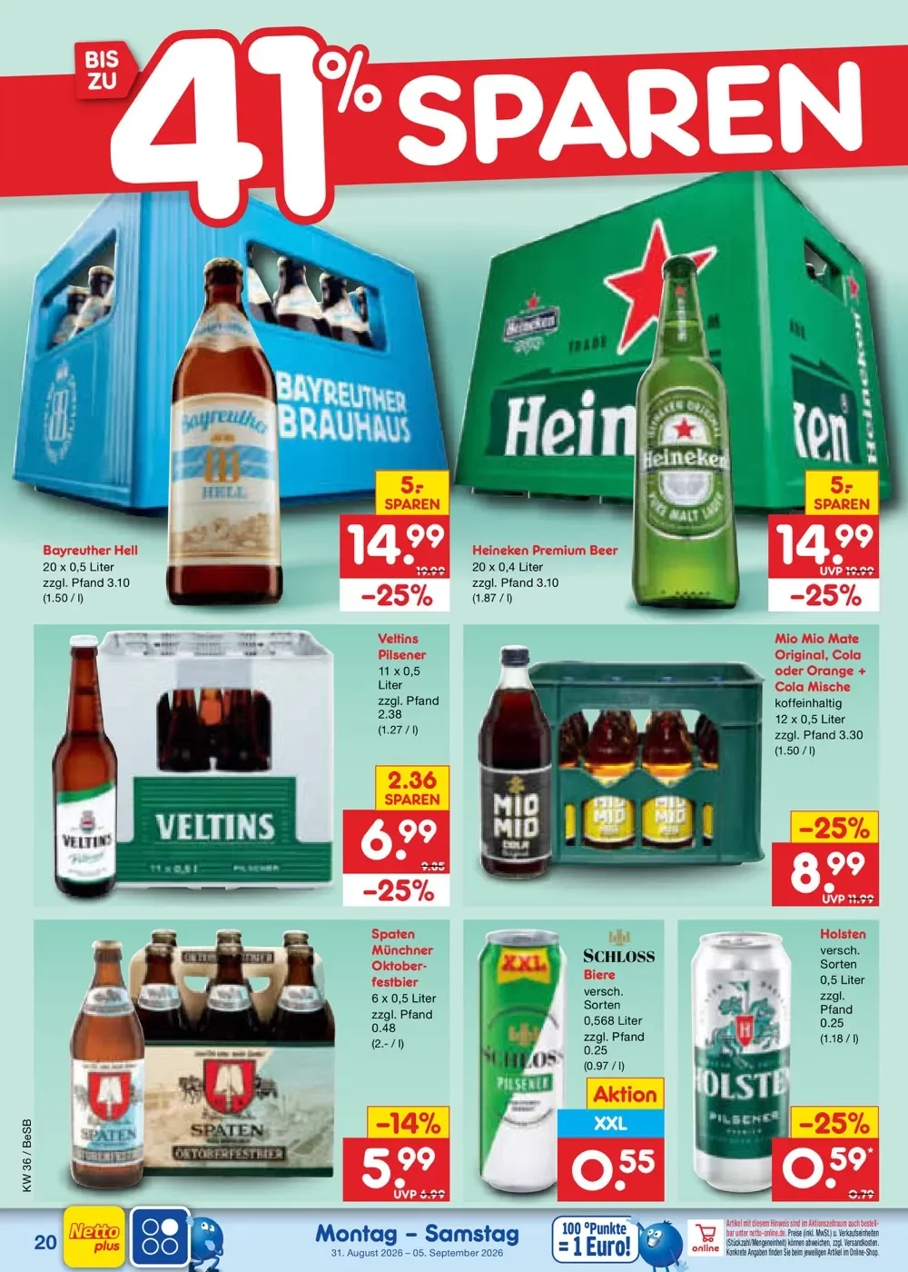netto marken prospekt august 31 september 5 26