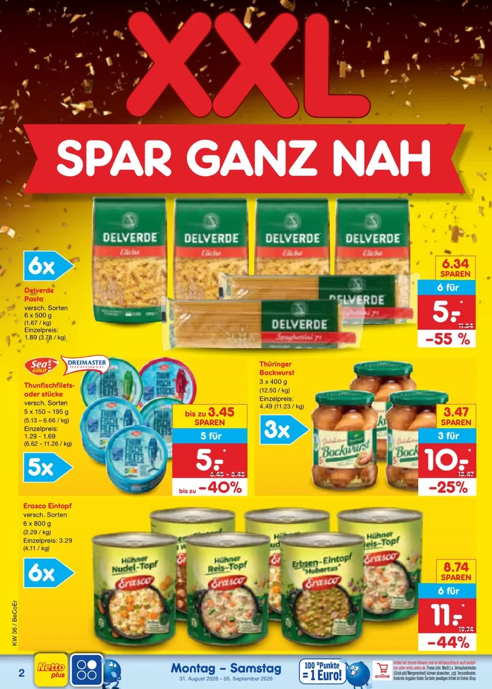Netto Marken-Discount Prospekt 31.08.2026 bis 05.09.2026 4 netto marken prospekt august 31 september 5 4