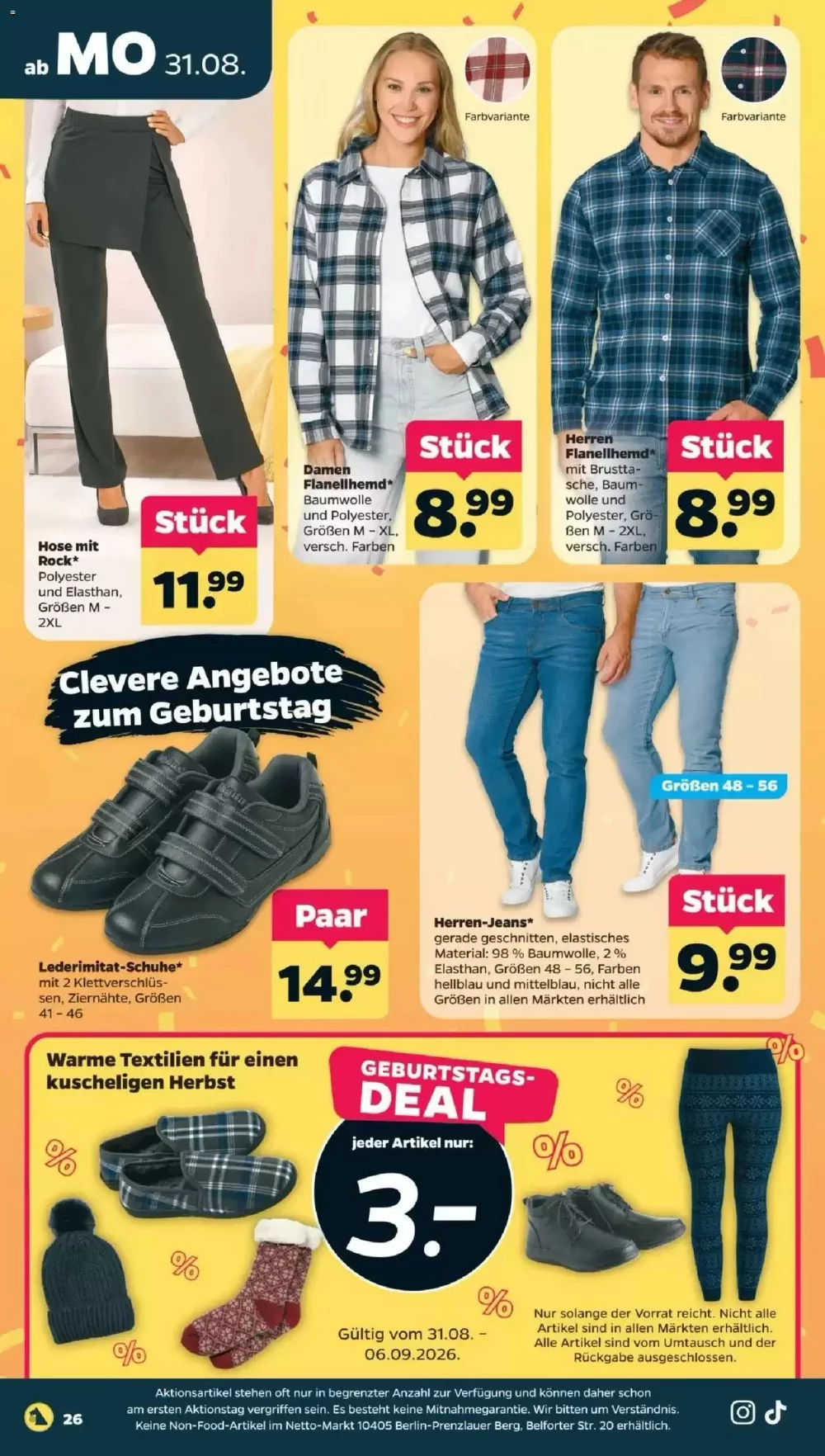 netto prospekt august 31 september 5 28