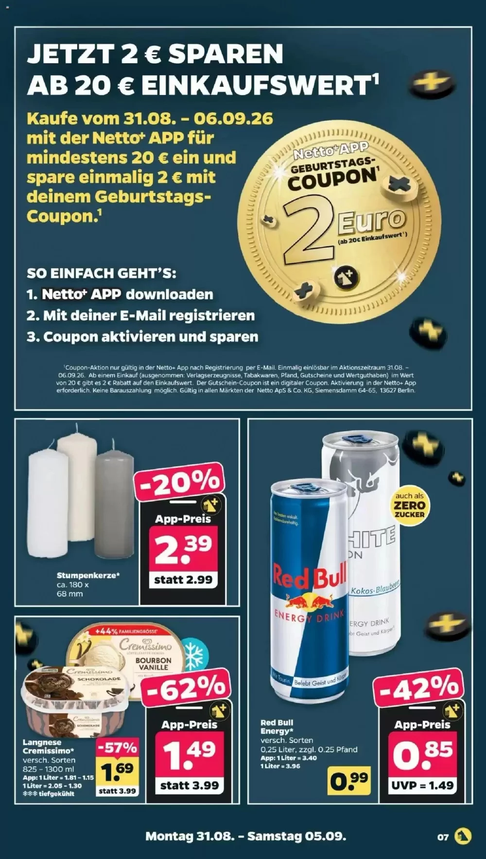 netto prospekt august 31 september 5 9