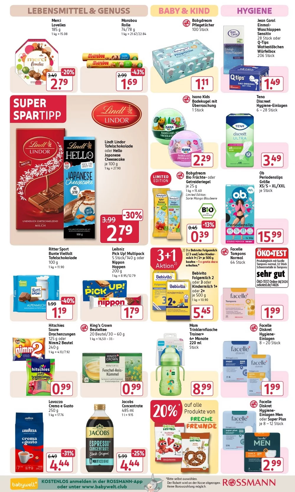 rossmann prospekt august 31 september 5 18