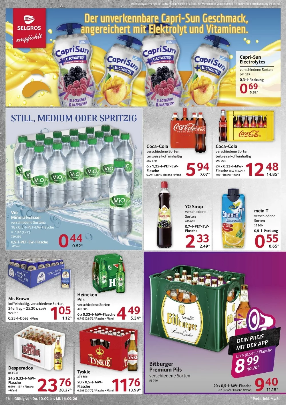 selgros food prospekt september 10 16 16