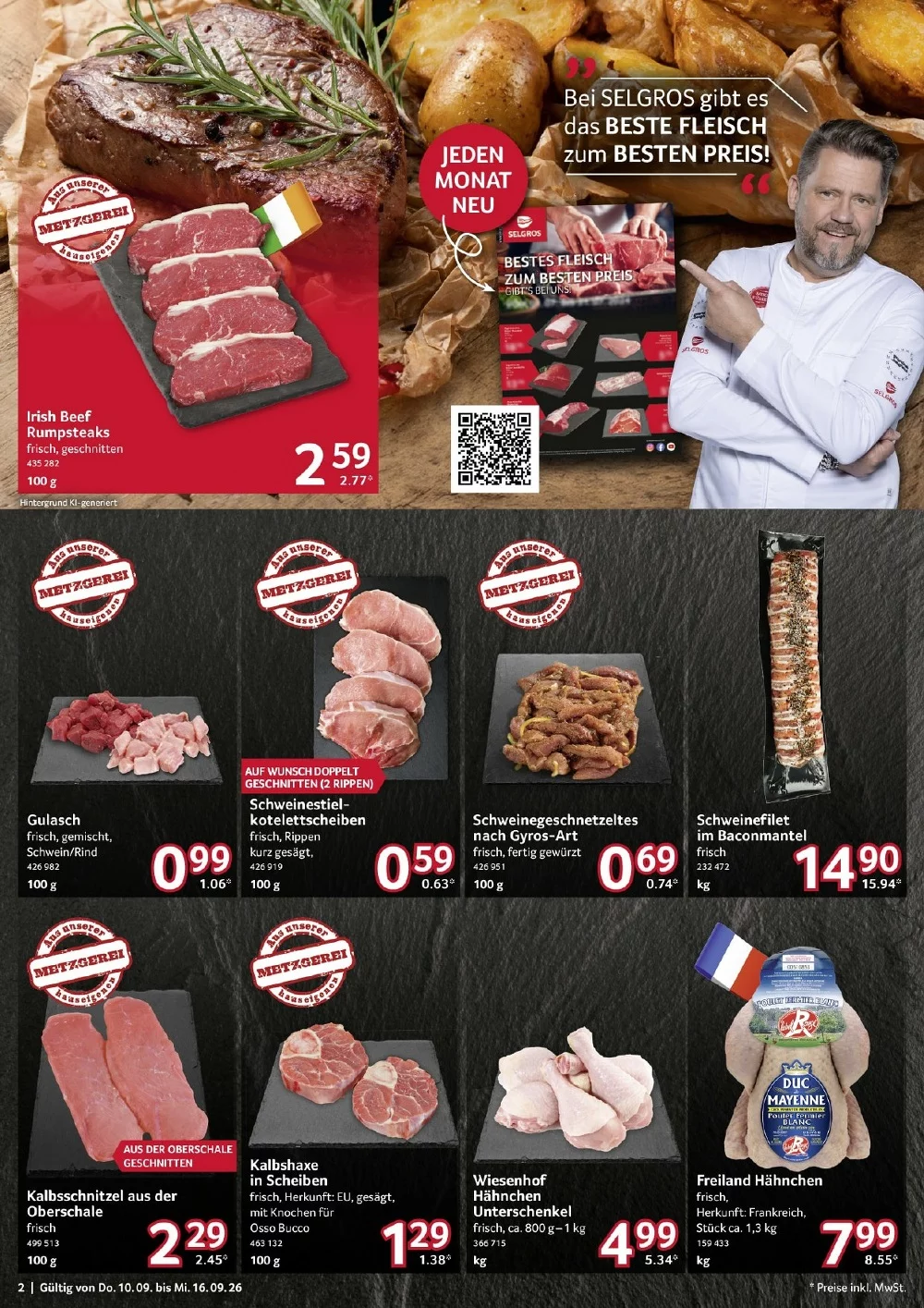 Selgros Prospekt (Food) 10.09.2026 bis 16.09.2026 2 selgros food prospekt september 10 16 2