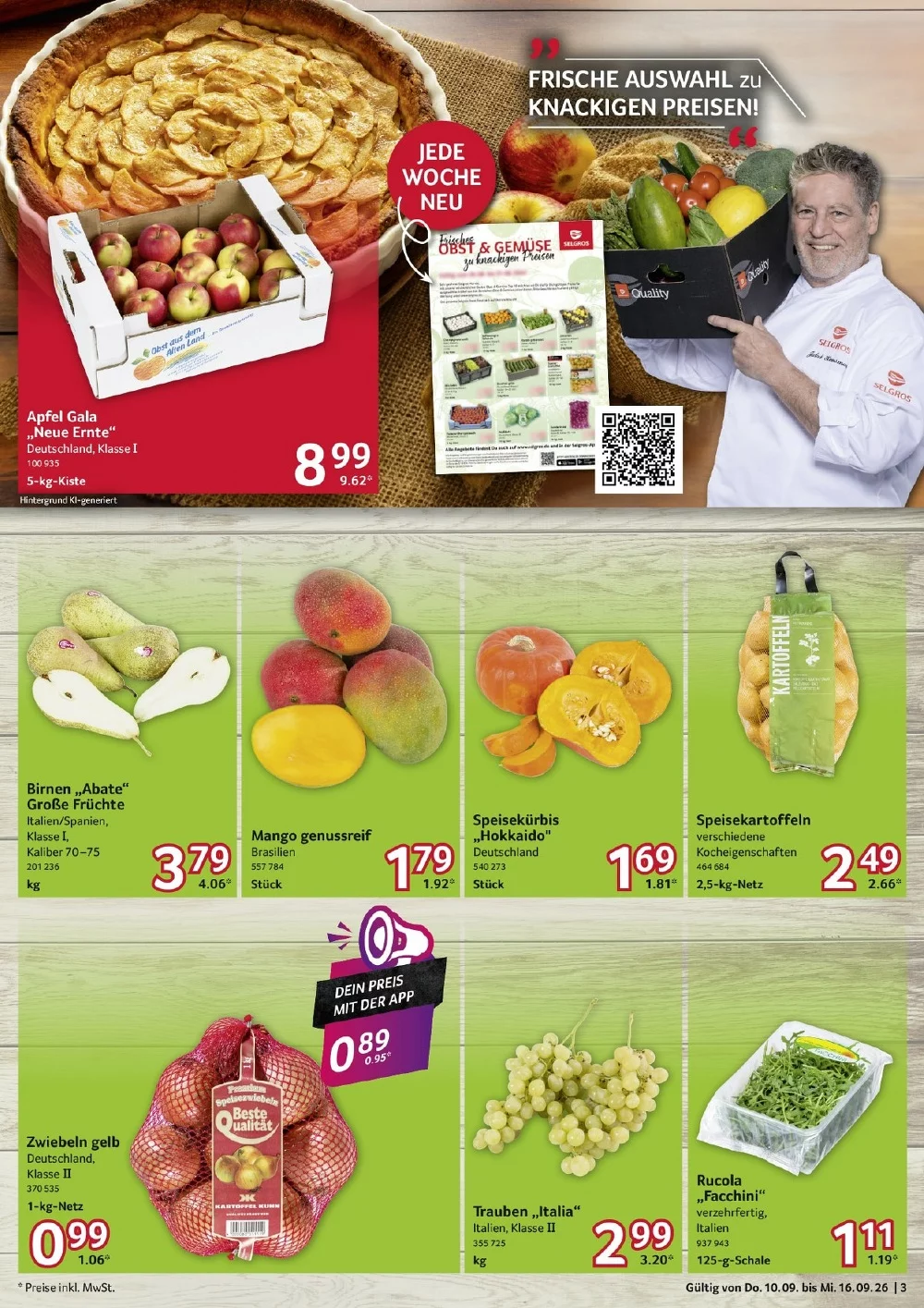 Selgros Prospekt (Food) 10.09.2026 bis 16.09.2026 3 selgros food prospekt september 10 16 3