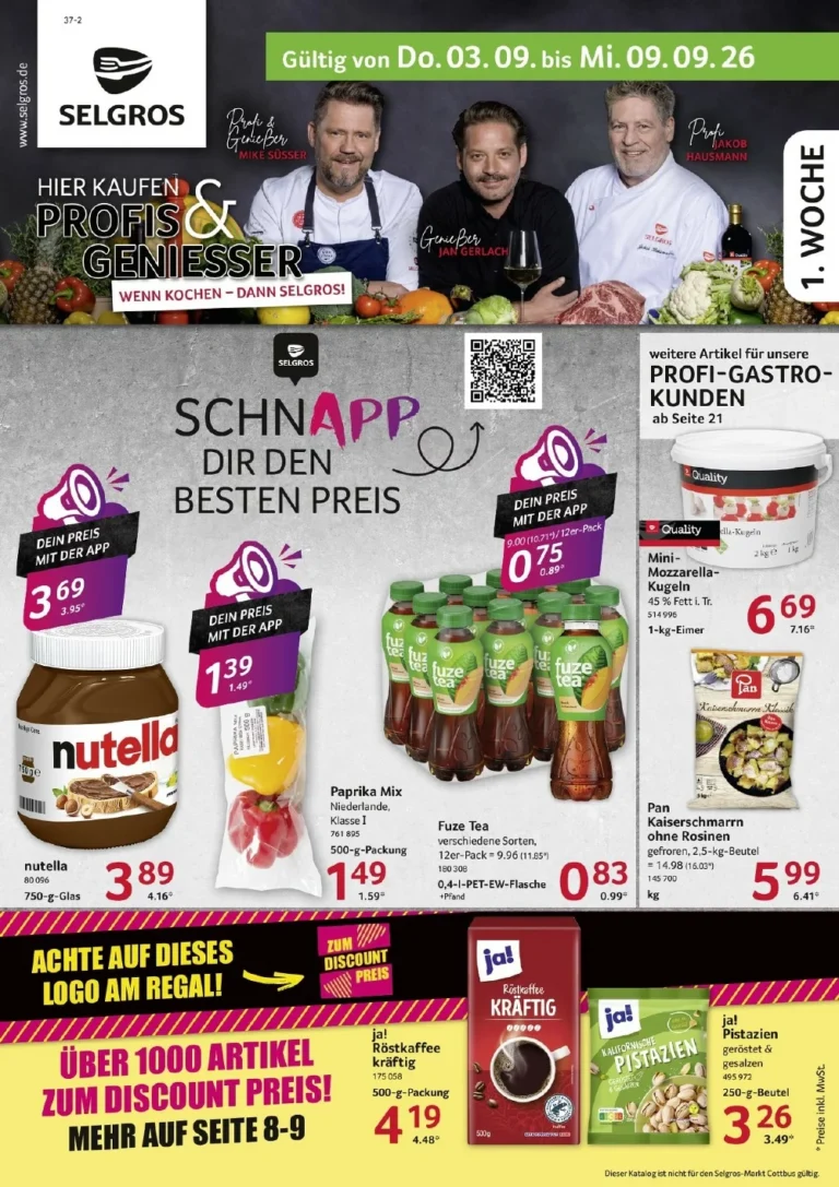 selgros food prospekt kw-36