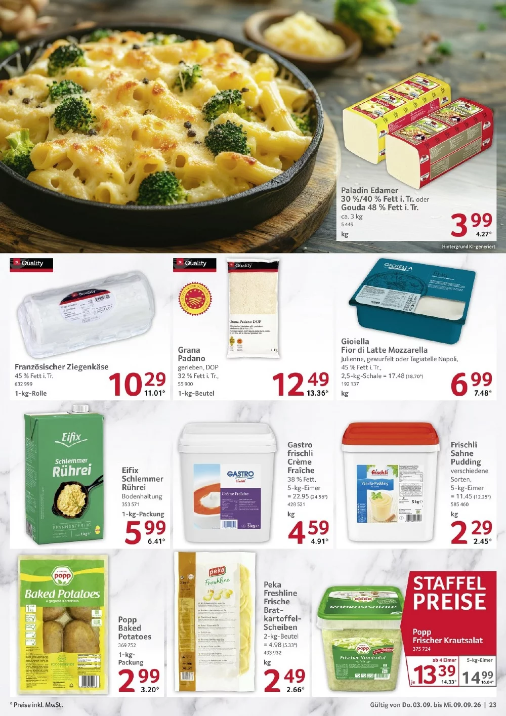 selgros food prospekt september 3 9 23