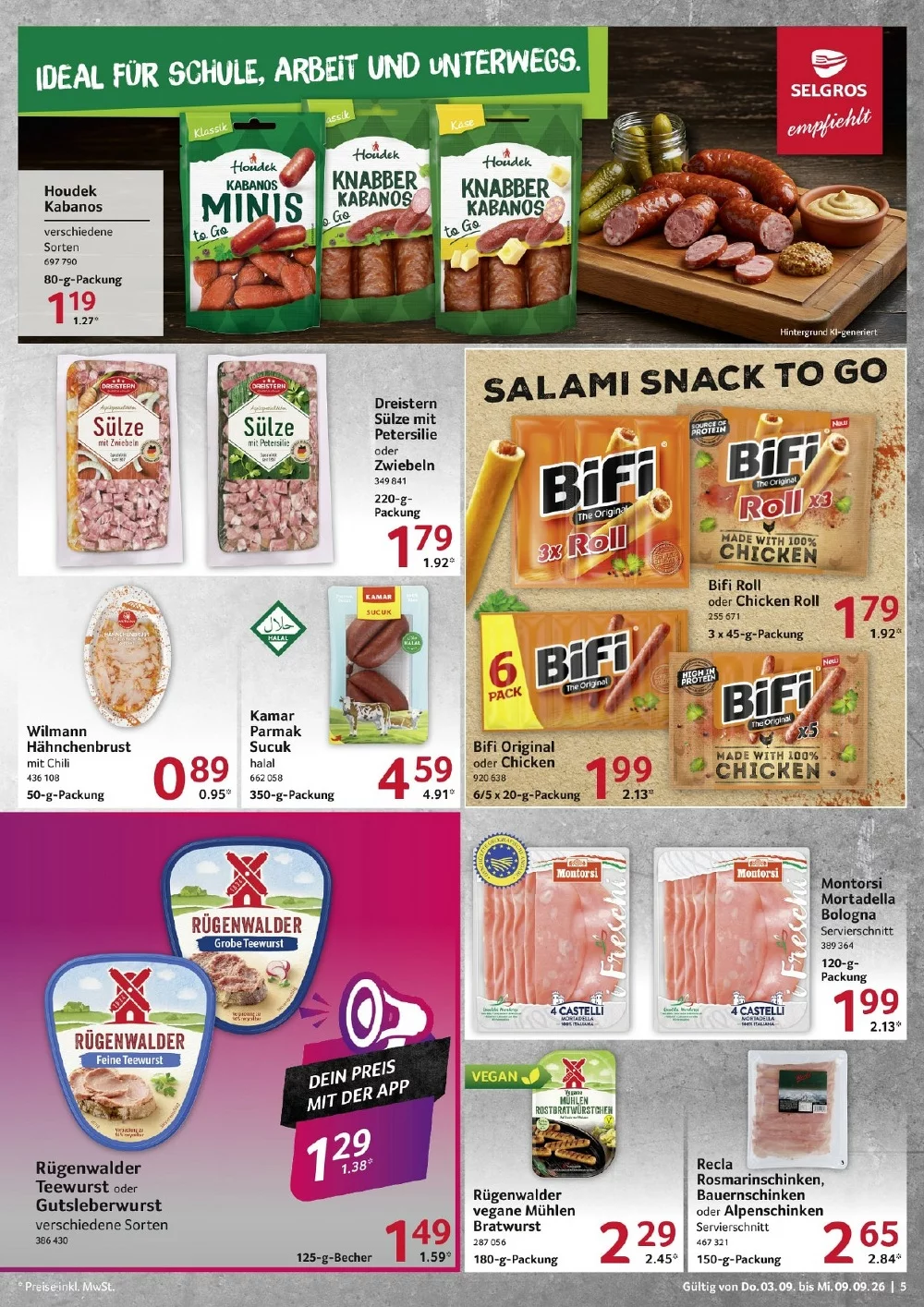 selgros food prospekt september 3 9 5