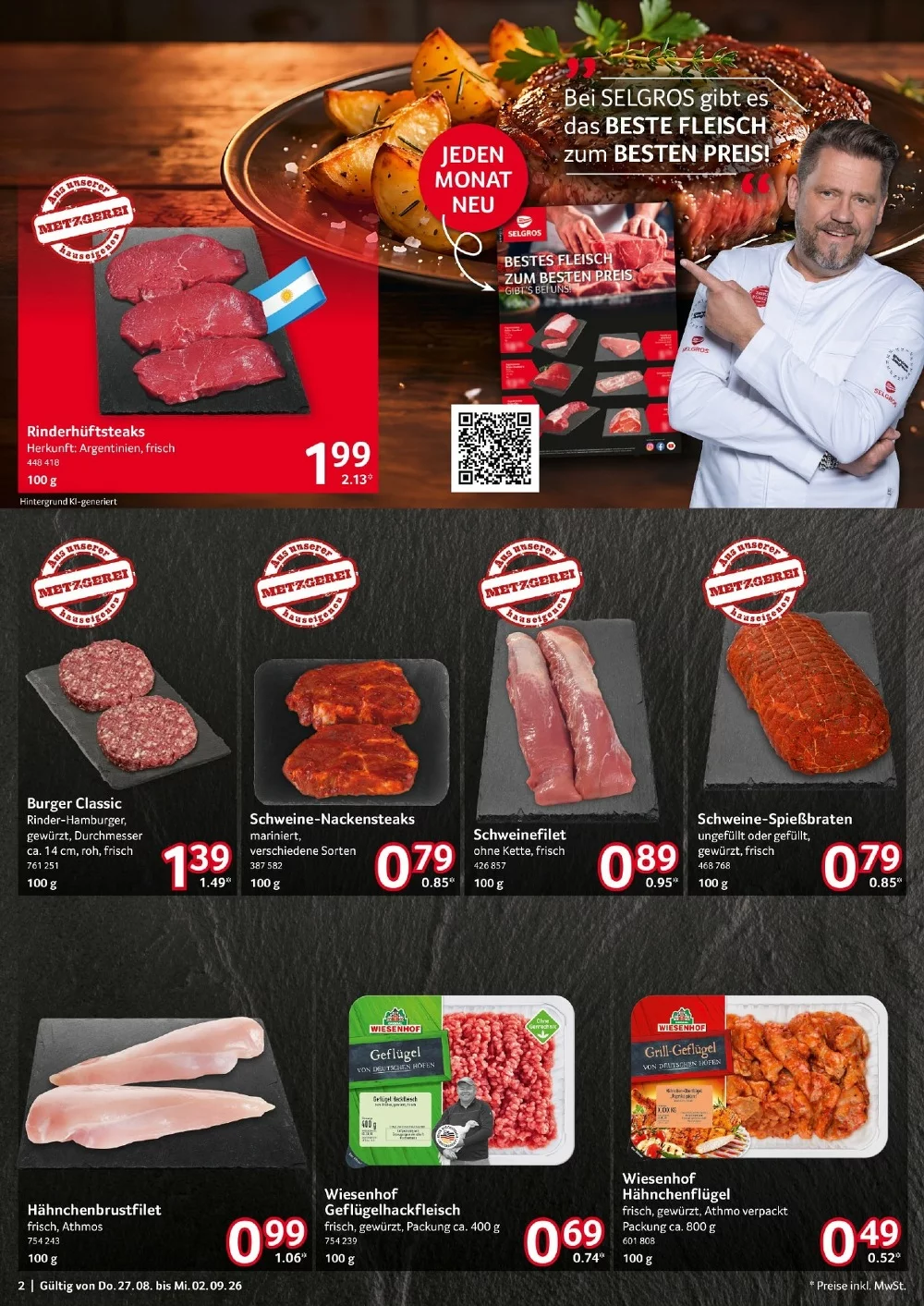 selgros prospekt august 27 2