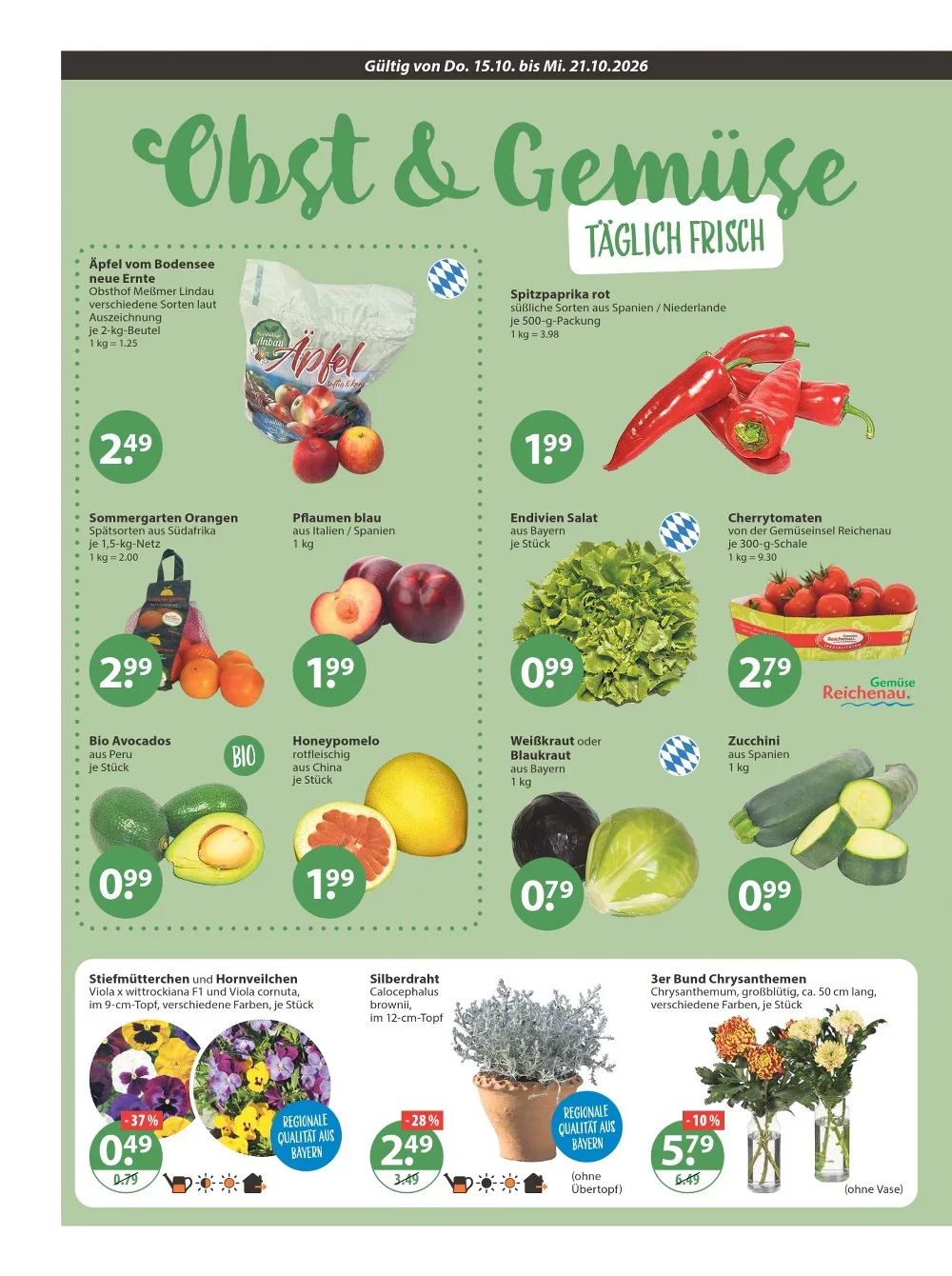 V-Markt Prospekt 29.10.2026 bis 04.11.2026 4 V Markt prospekt oktober 15 21 4