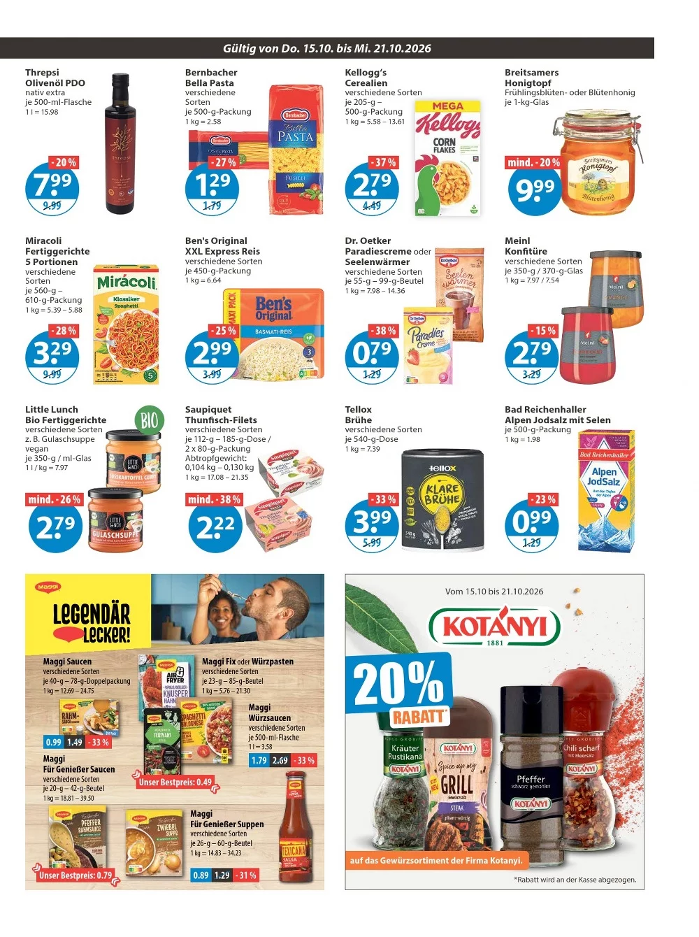 V Markt prospekt oktober 15 21 7