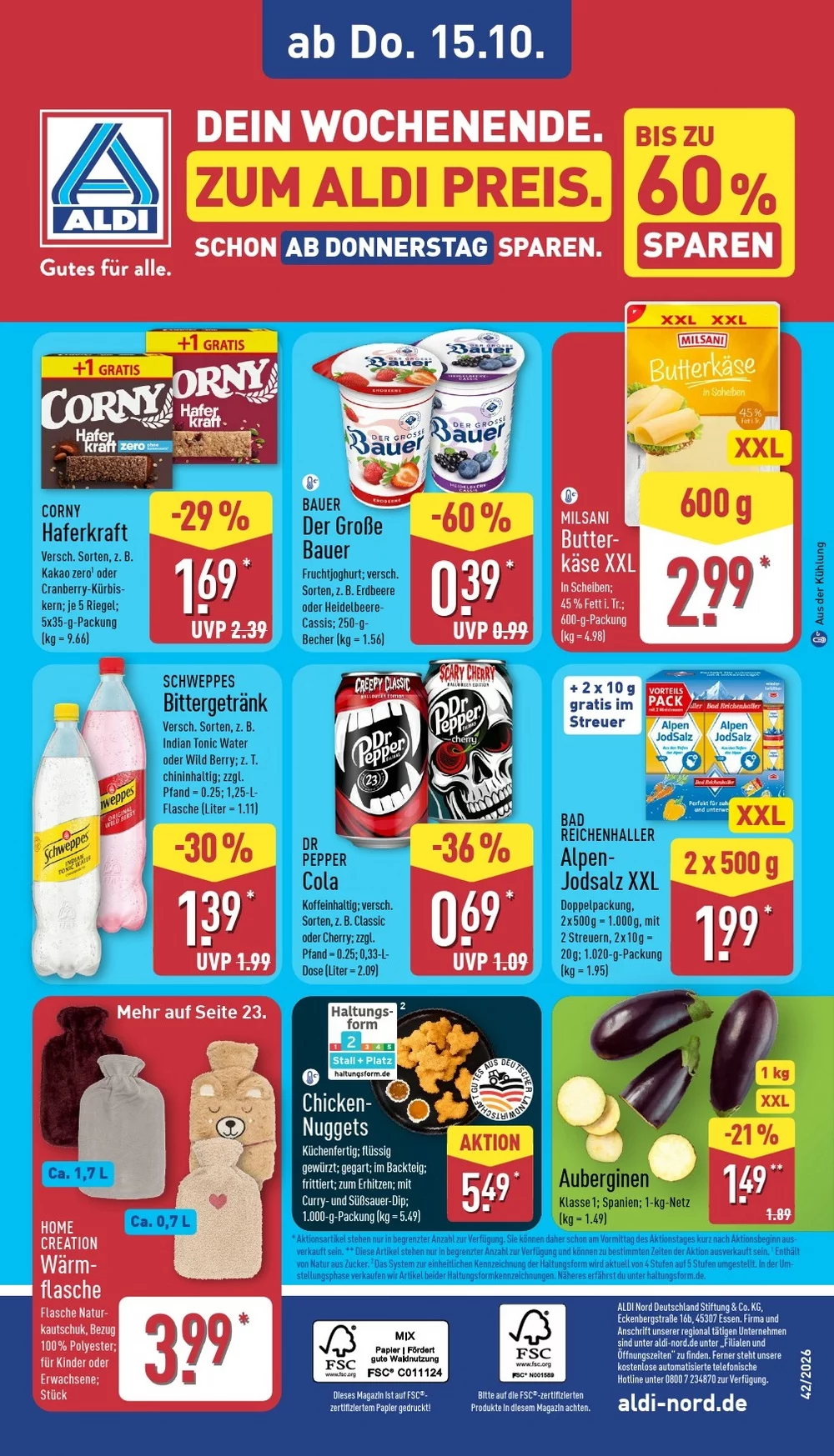 aldi nord prospekt 19 24 40
