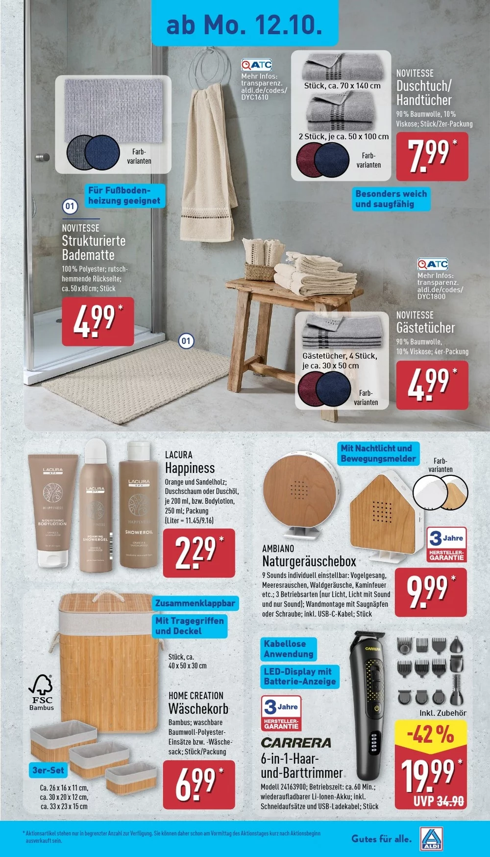 aldi nord prospekt oktober 12 17 21