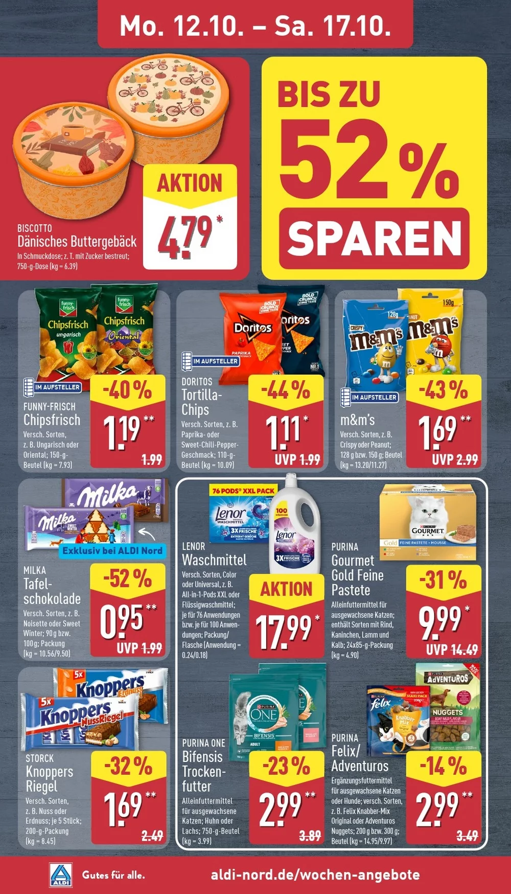 aldi nord prospekt oktober 12 17 8 2