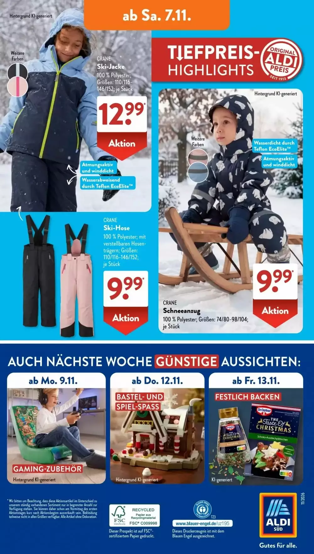 aldi sud prospekt november 2 7 16