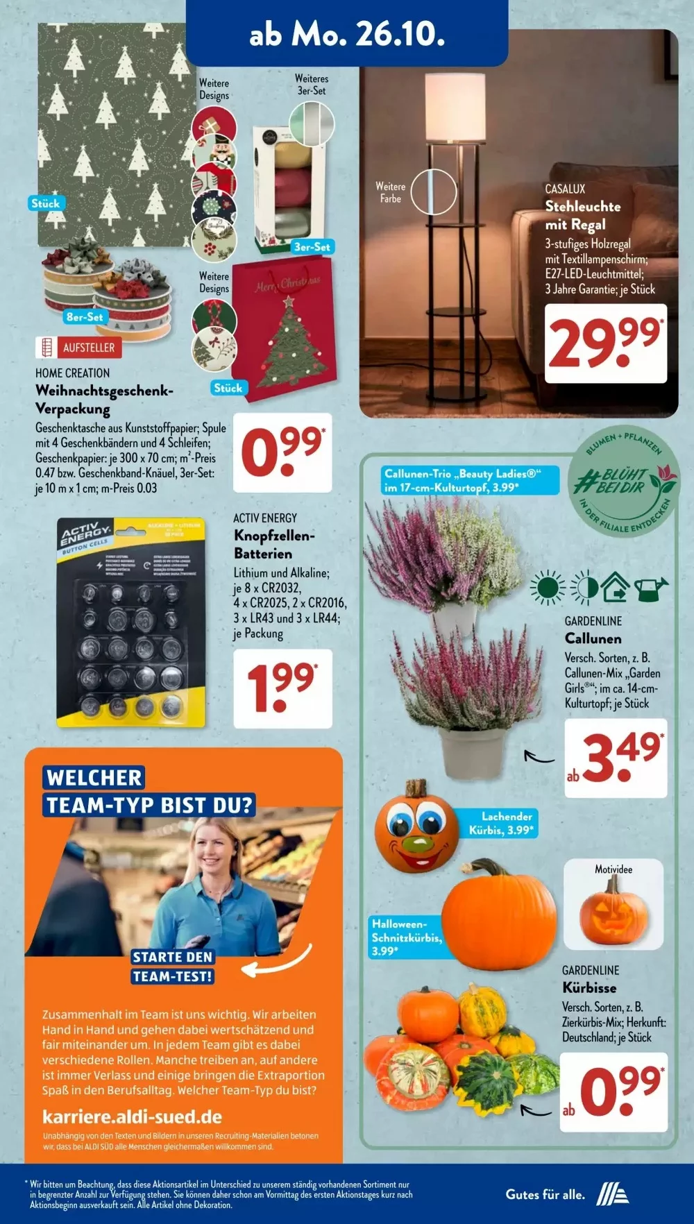 aldi sued oktober 26 31 3