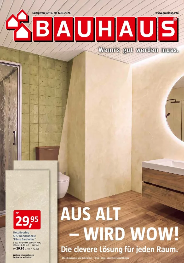 bauhaus proapekt oktober