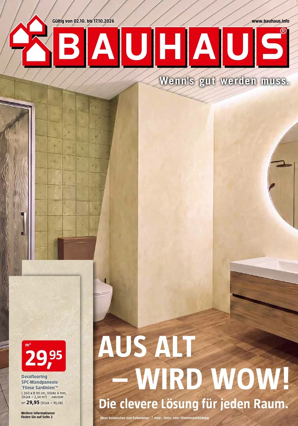 bauhaus proapekt oktober