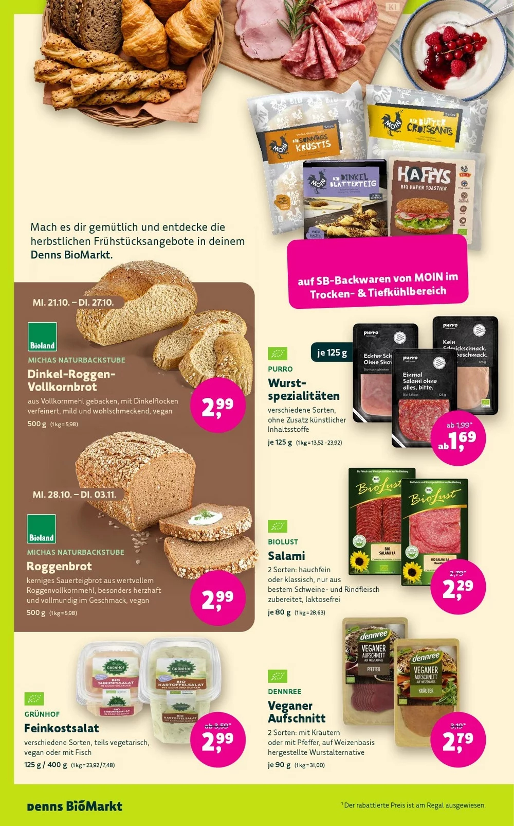 denns biomarkt prospekt oktober 22 8