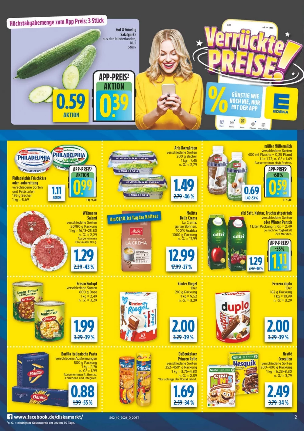 Diska Prospekt 12.10.2026 bis 17.10.2026 2 diska prospekt september 28 oktober 3 2
