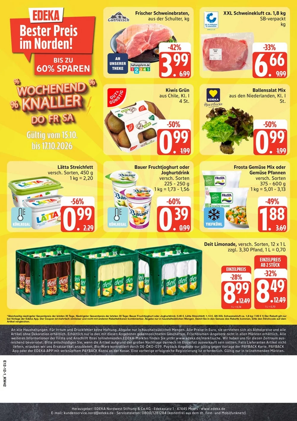 edeka nord prospekt okrober 12 17 12
