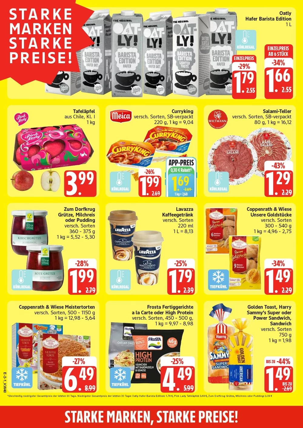 edeka nord prospekt september 28 oktober 2 2