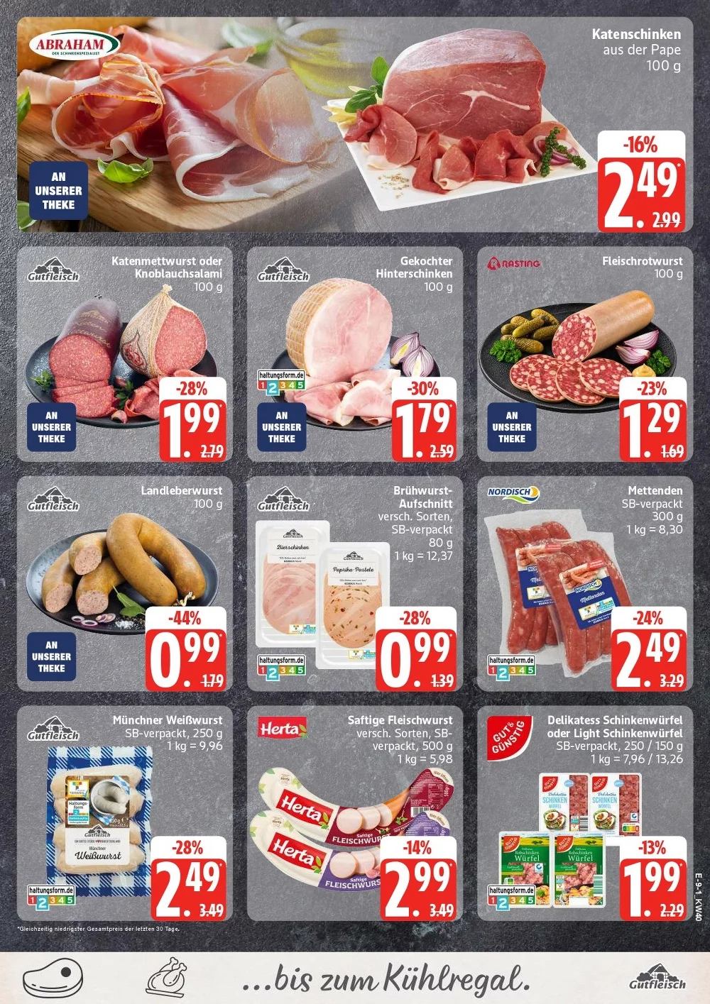 edeka nord prospekt september 28 oktober 2 9