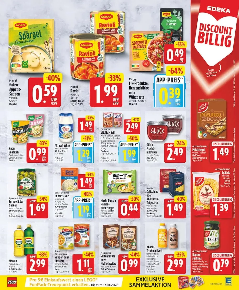 edeka prospekt oktober 12 17 13