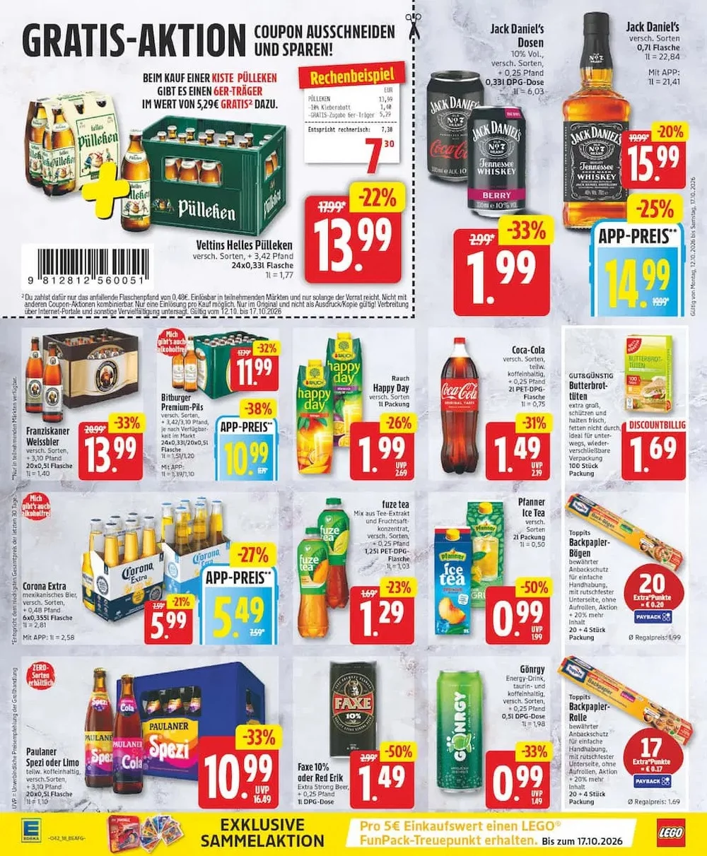edeka prospekt oktober 12 17 18