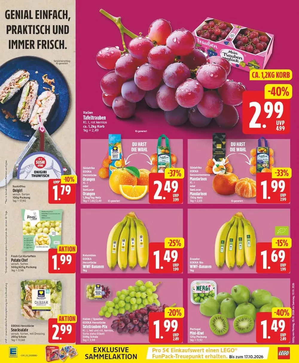 edeka prospekt oktober 5 10 2