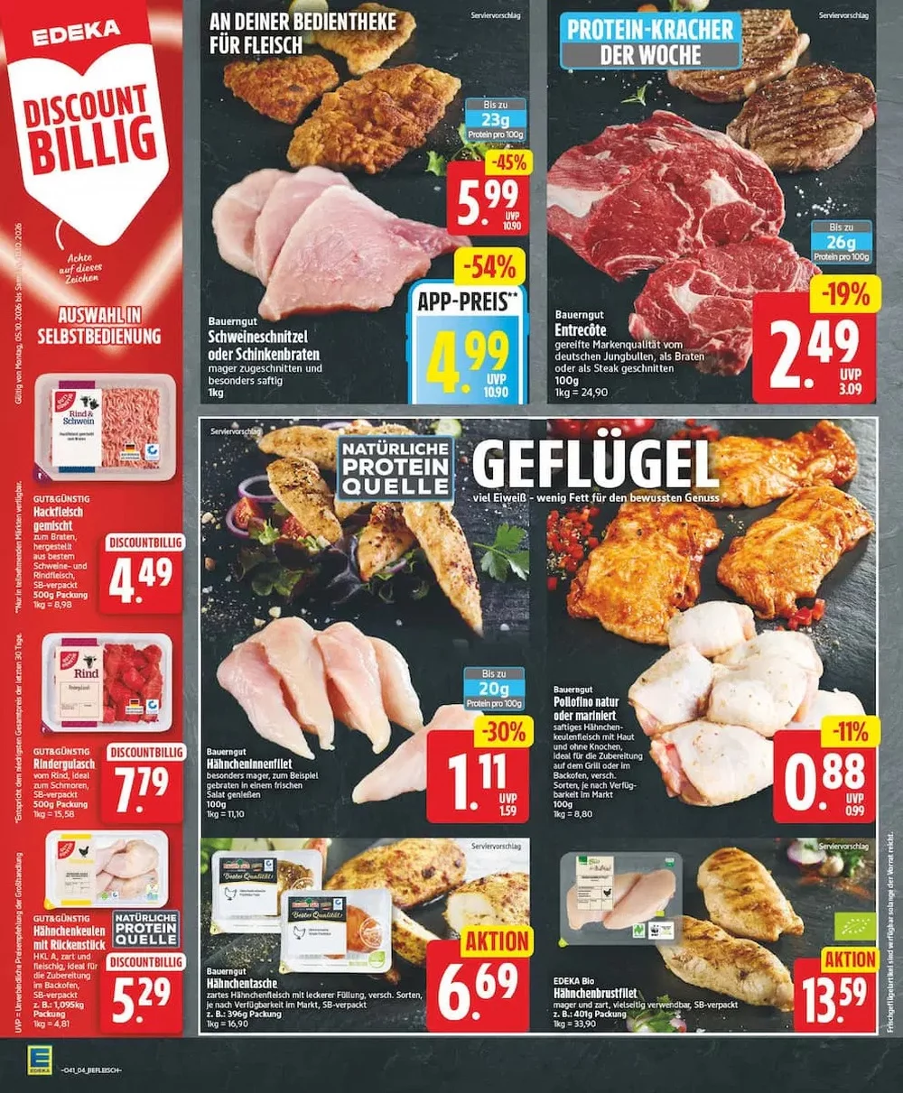 edeka prospekt oktober 5 10 4