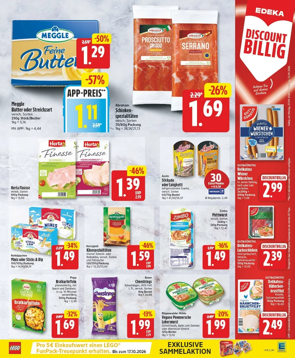 edeka prospekt september 7 12 11