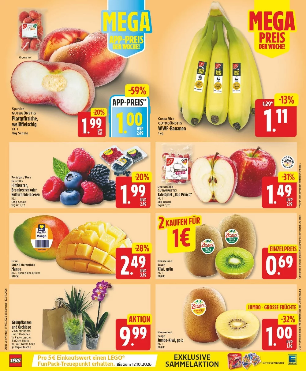 Edeka Prospekt 07.09.2026 bis 12.09.2026 3 edeka prospekt september 7 12 3