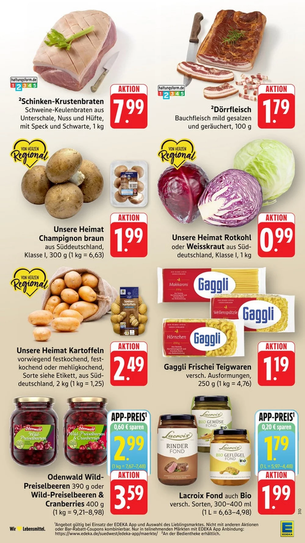 Edeka Südwest Prospekt 05.10.2026 bis 10.10.2026 2 edeka suedwest prospekt oktober 5 10 2