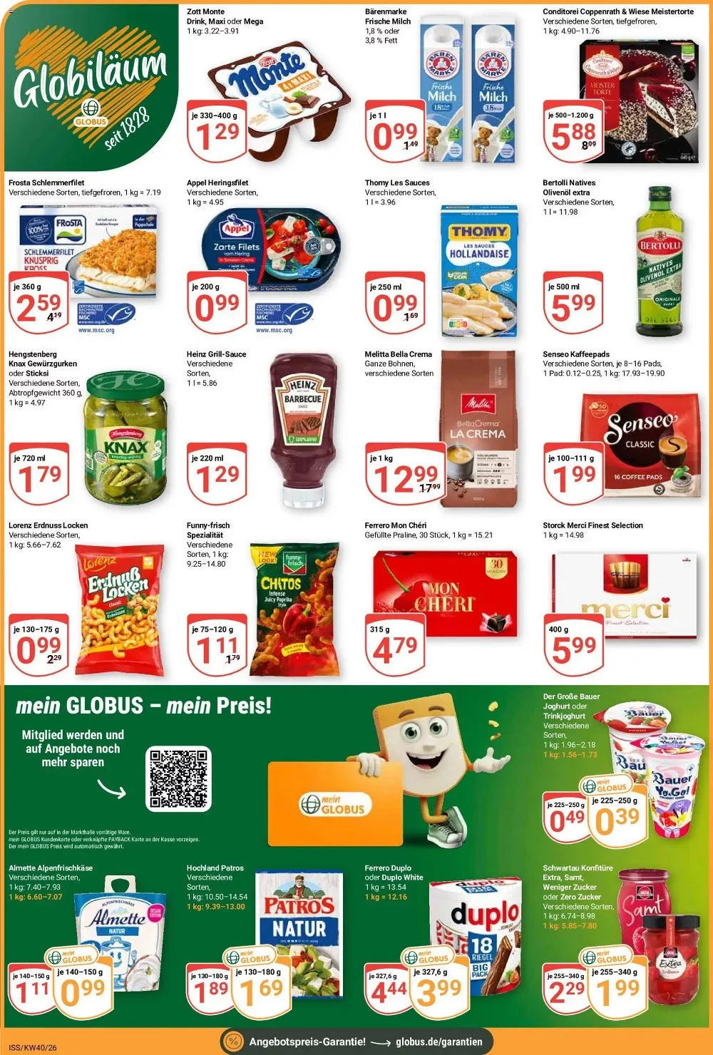 Globus Prospekt 12.10.2026 bis 17.10.2026 2 globus prospekt september 28 oktober 3 2