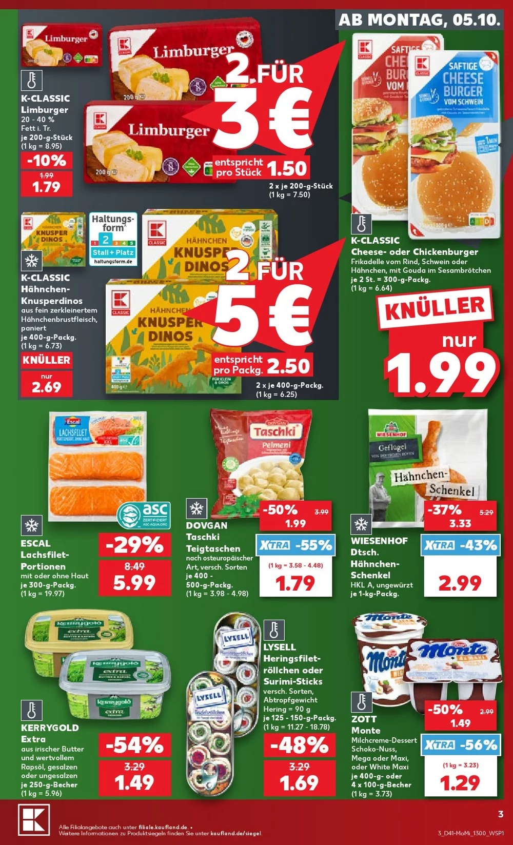 kaufland prospekt oktober 5 10 3