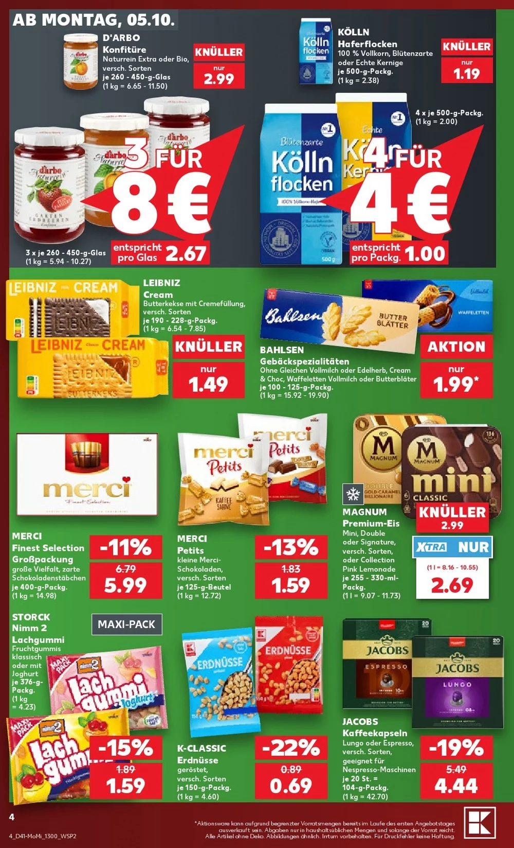 kaufland prospekt oktober 5 10 4