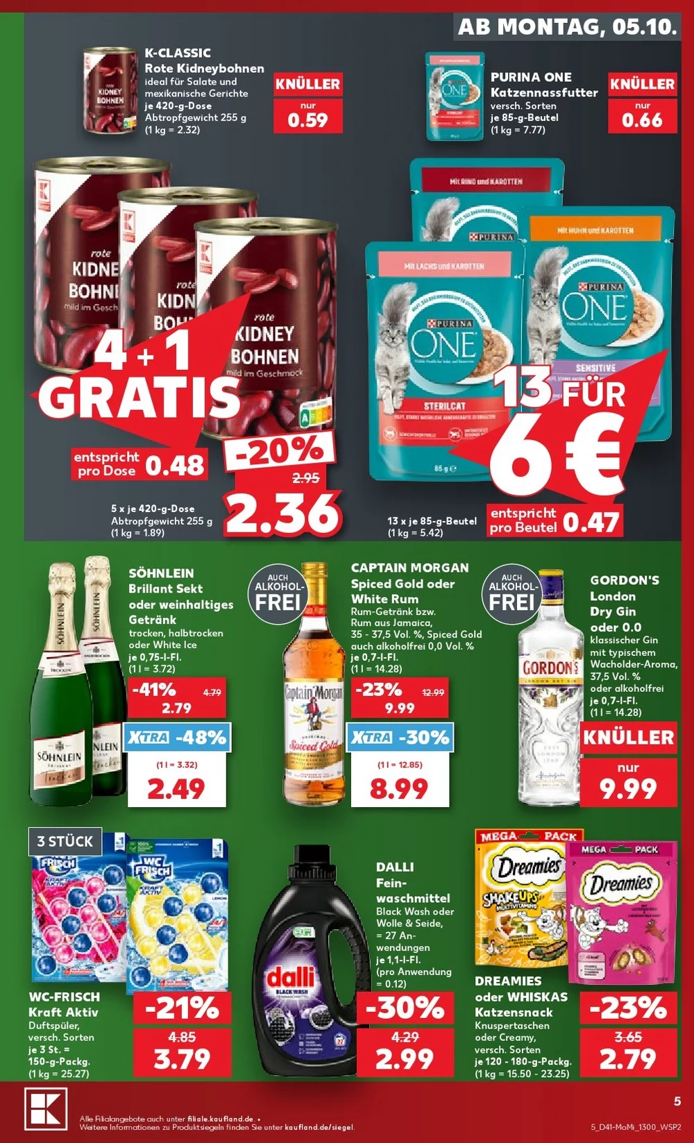 kaufland prospekt oktober 5 10 5