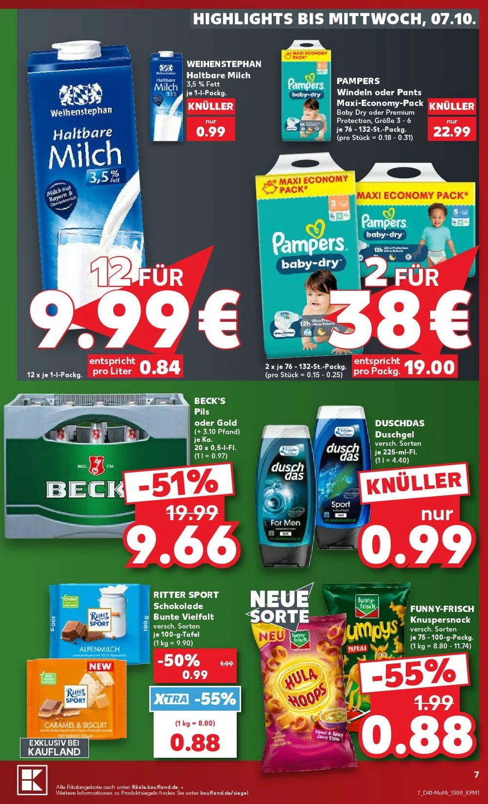 kaufland prospekt oktober 5 10 7