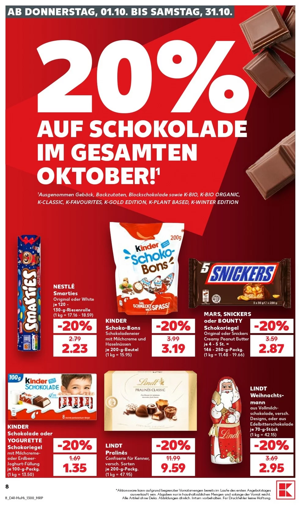 kaufland prospekt oktober 5 10 8