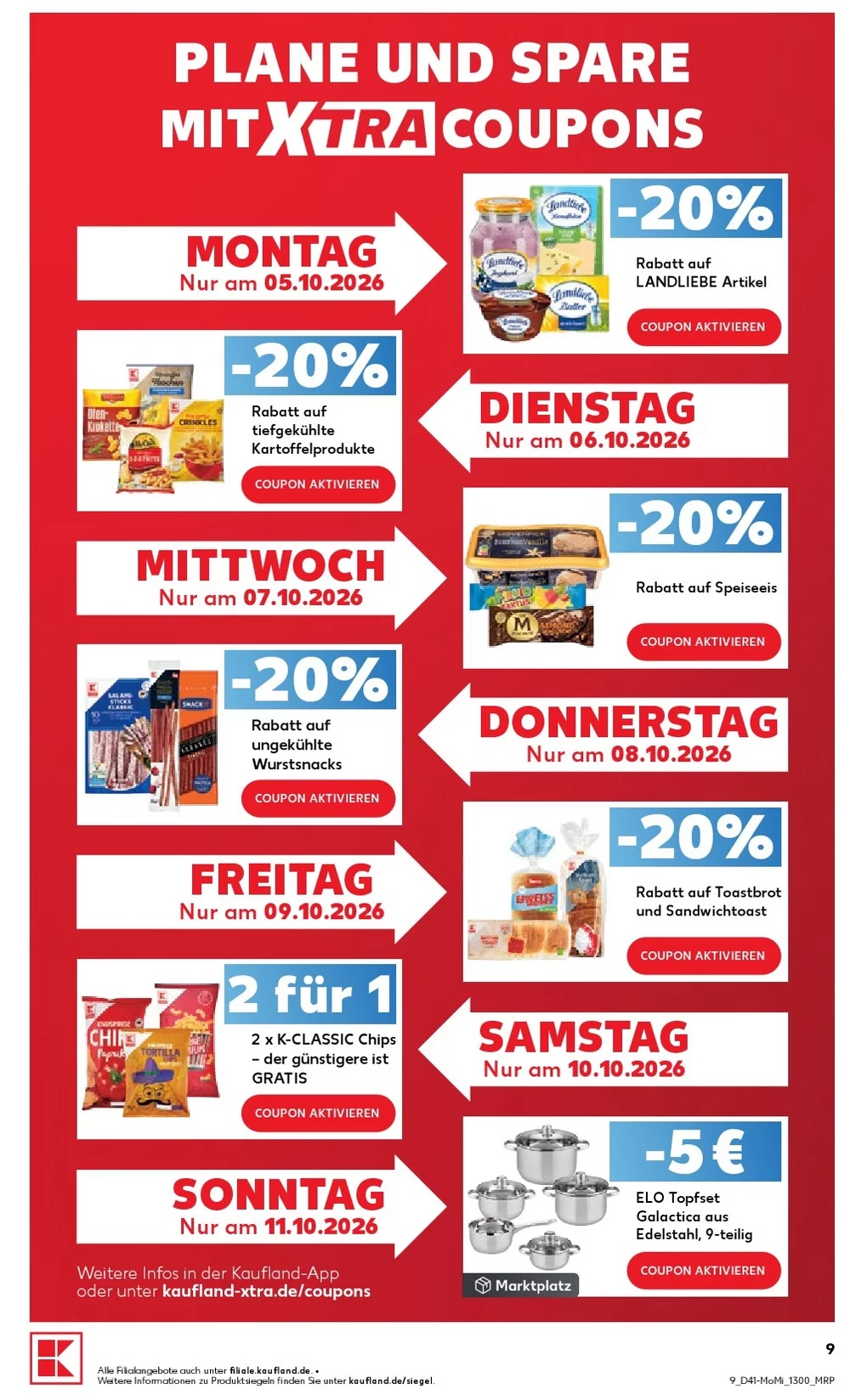 kaufland prospekt oktober 5 10 9