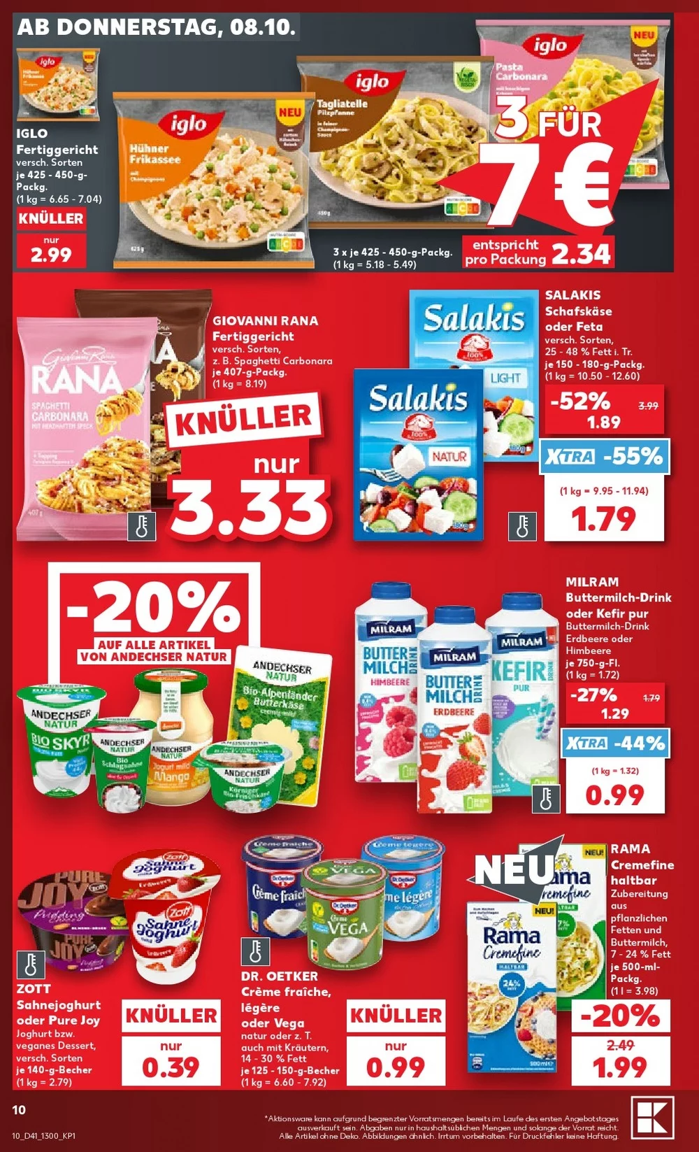 kaufland prospekt oktomer 8 14 10
