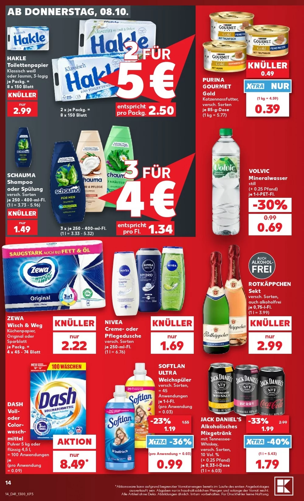 kaufland prospekt oktomer 8 14 14