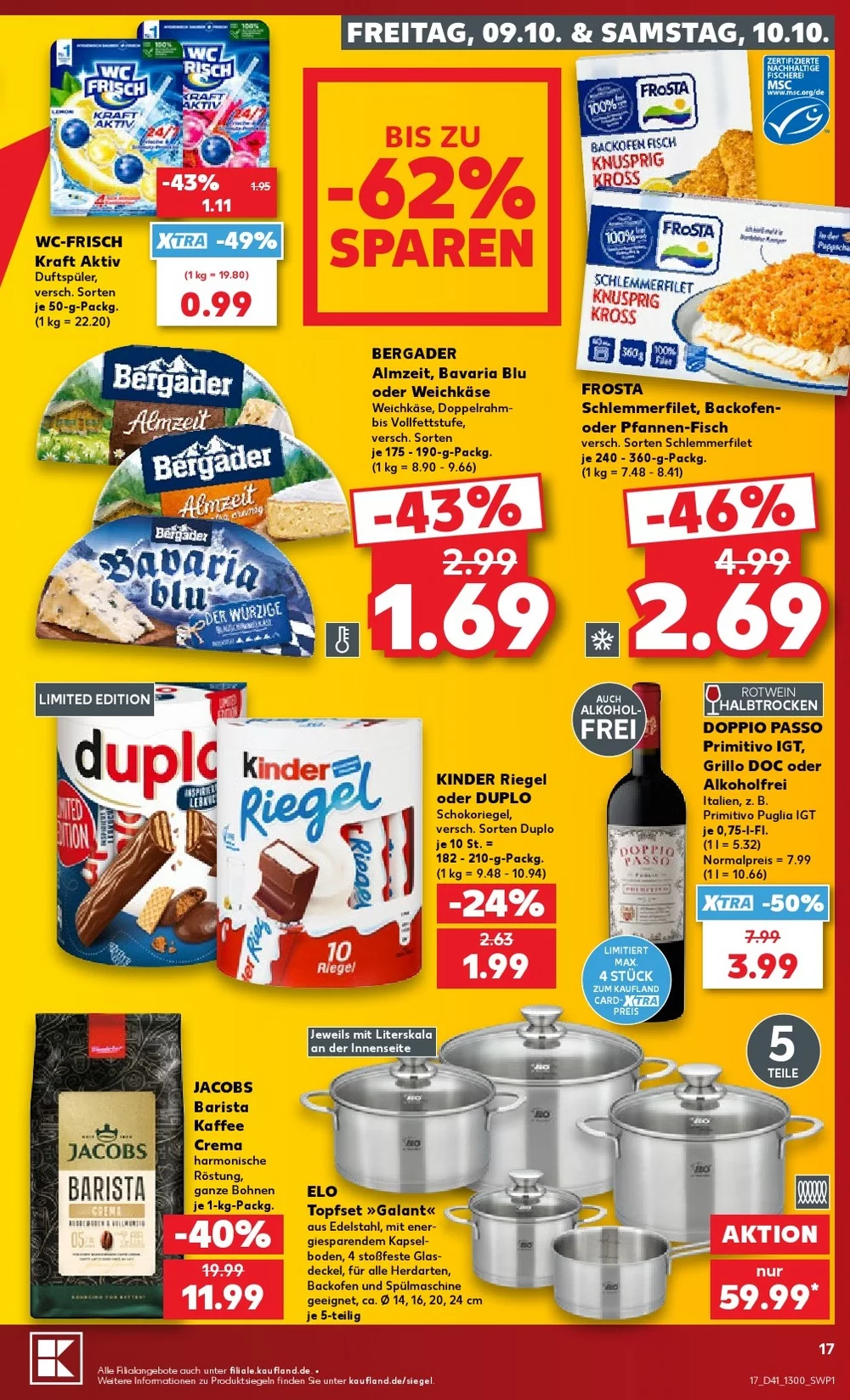 kaufland prospekt oktomer 8 14 17