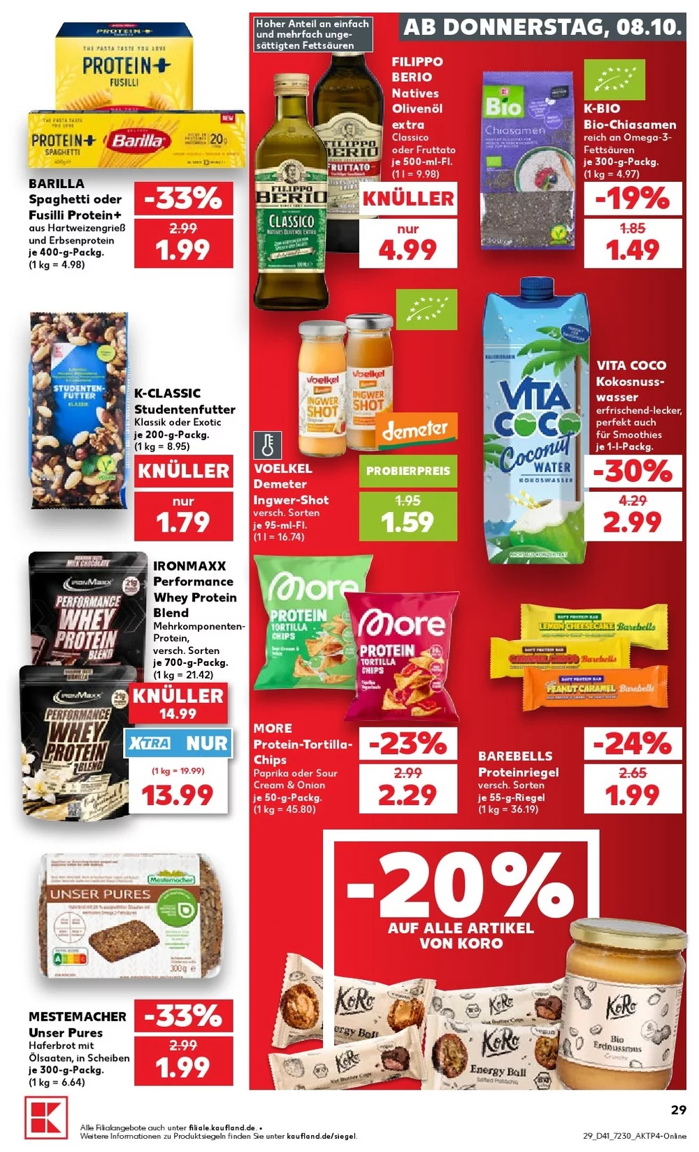 kaufland prospekt oktomer 8 14 29